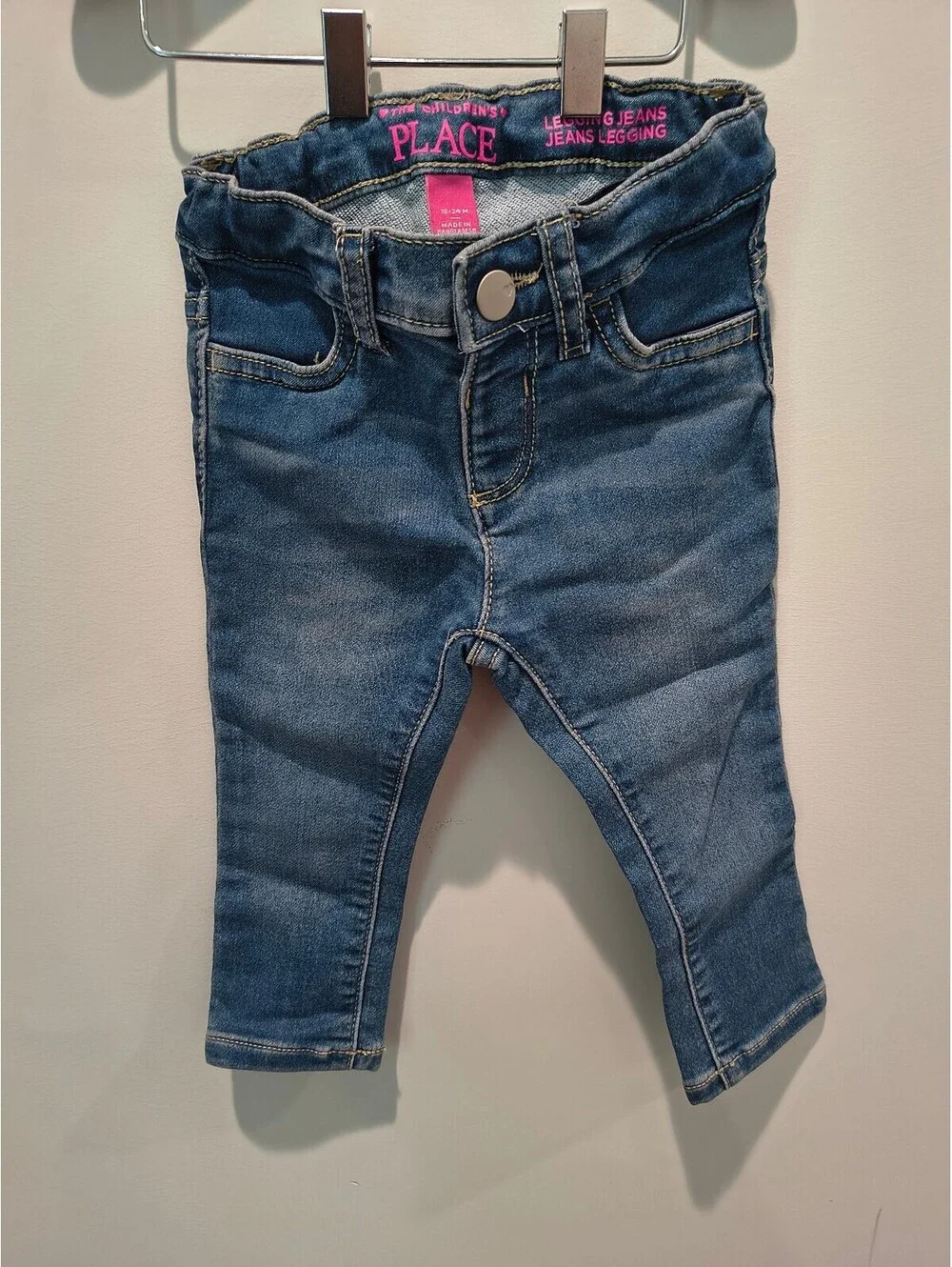 The Children's Place Toddler Girls' Legging Jeans Size 18-24 Months